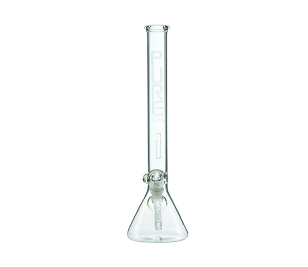 Pure Glass 50mm 18 inch Classic Beaker Clear