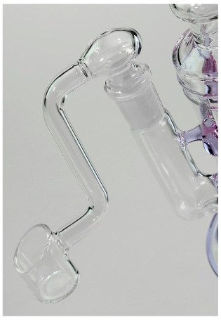 Oil Dab Banger Bong - Paars