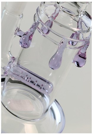 Oil Dab Banger Bong - Paars