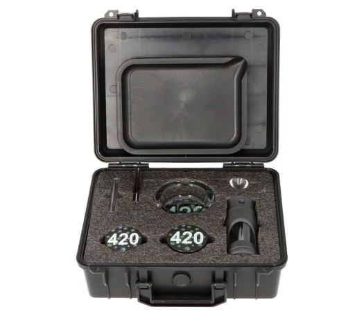420 Smoke Travel Flight Case - Complete set