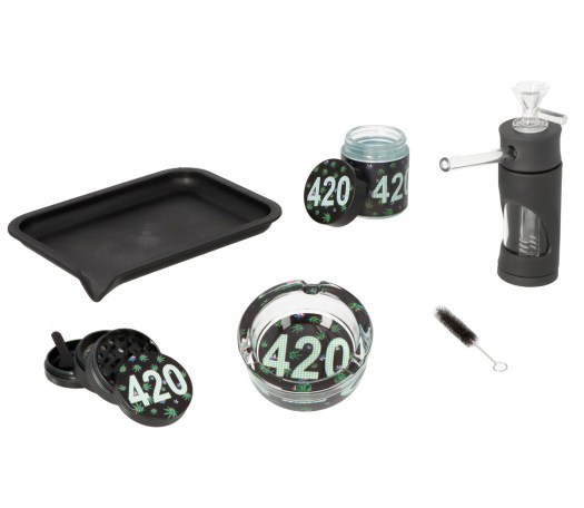 420 Smoke Travel Flight Case - Complete set