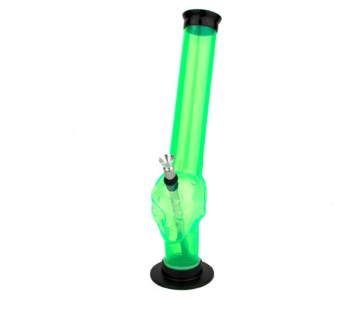 Alien Acryl Bong 30cm groen - Waterpijp-bong.nl