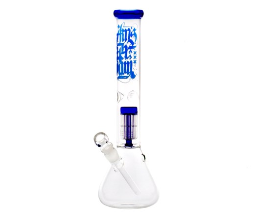 Amsterdam Tree Arm Perc Bong - 40 cm - Blue