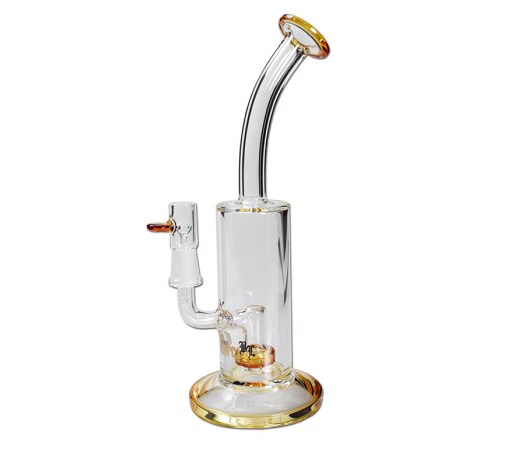 BL Microperc Oil Drum Percolator Bong Amber - Waterpijp-bong.nl