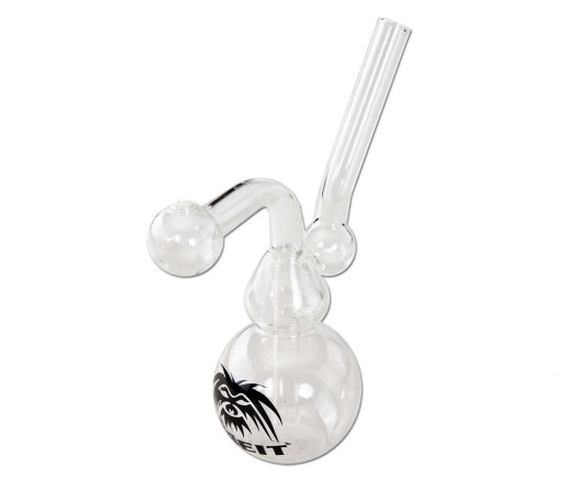 BREIT® Oil Pipe Dab Rig – Glazen Olie Pijp 15cm