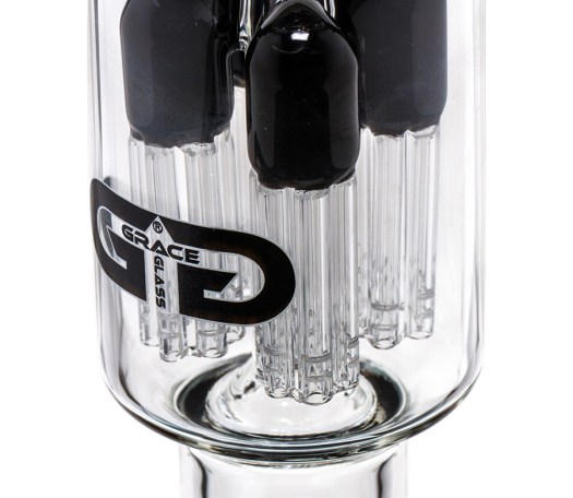 Black Beaker Flame 4 x 6 Arm Perc. GG Bong - Waterpijp-bong.nl