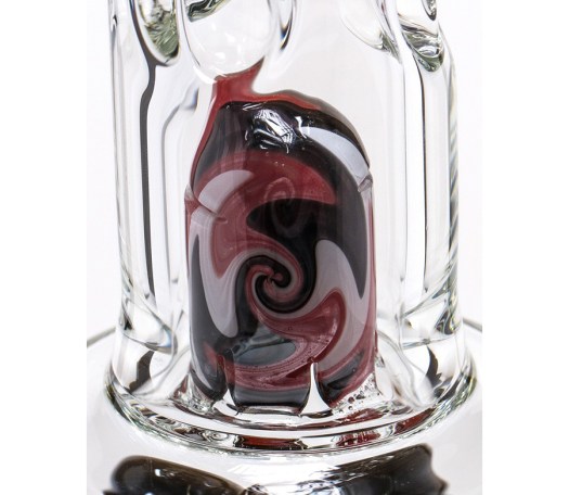 Black Beaker Flame 4 x 6 Arm Perc. GG Bong - Waterpijp-bong.nl