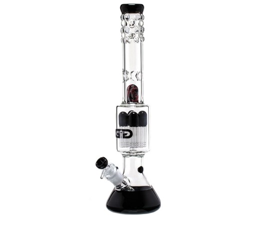 Black Beaker Flame 4 x 6 Arm Perc. GG Bong - Waterpijp-bong.nl