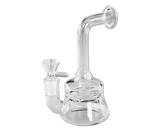 Black Leaf Curve Clearflow Bubbler