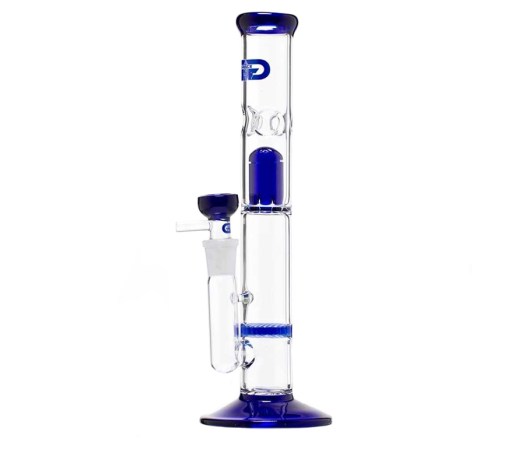 Blue Cane 1x Honeycomb Percolator GG Bong