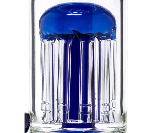 Blue Cane 2x 10-arm Percolator GG Bong