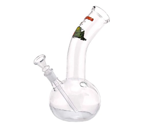 Bullfrog Bended Bouncer Glass Bong 23 cm