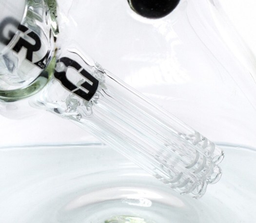 Clear Crystal Beaker 4 x 6 Arm Perc. GG Bong - Waterpijp-bong.nl