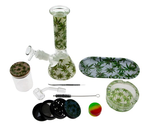 Complete Weed Smoke Dab Giftset - 8 parts
