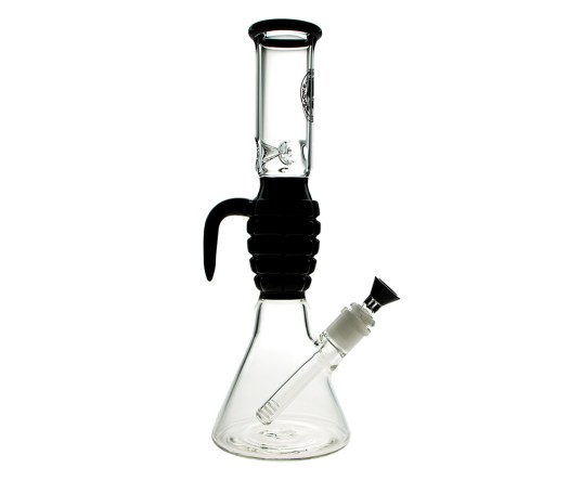 D-SMOKE Grenade Ice Bong - Black