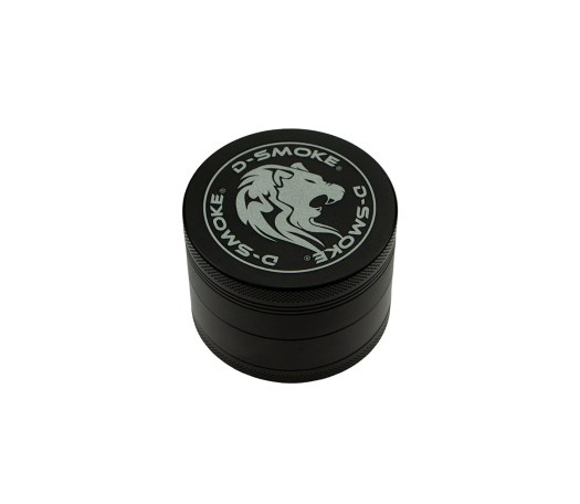 D-SMOKE Matrix Grinder 63 mm Zwart | 4-delige Metalen Grinder
