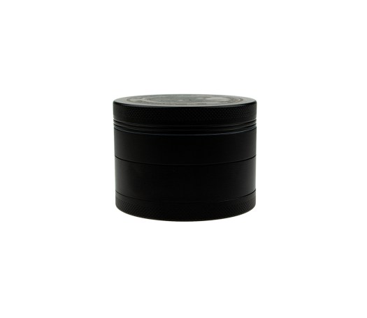 D-SMOKE Matrix Grinder 63 mm Zwart | 4-delige Metalen Grinder