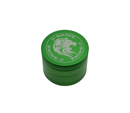D-SMOKE Matrix Grinder 63 mm Groen | 4-delige Metalen Grinder