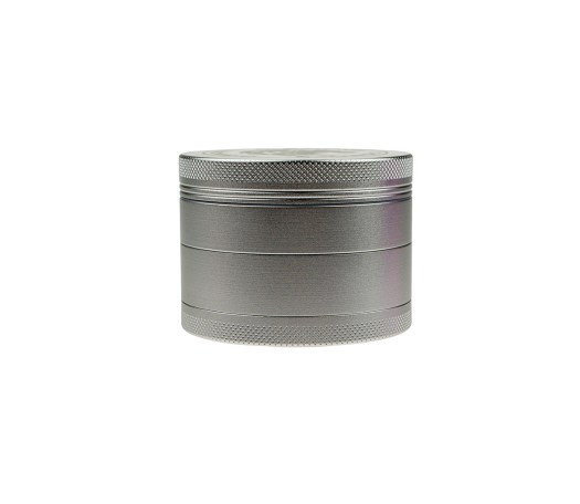 D-SMOKE Matrix Grinder 63 mm Zilver | 4-delige Metalen Grinder