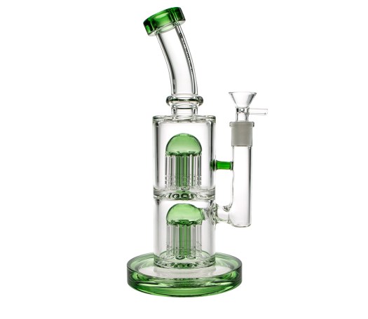 D-SMOKE Mental High Green Bubbler