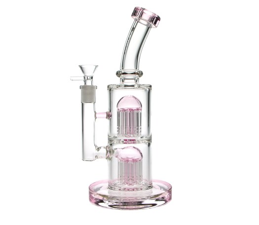 D-SMOKE Mental High Pink Bubbler