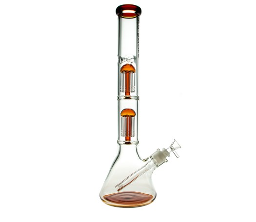 D-SMOKE Oblivion Perc Bong - Amber