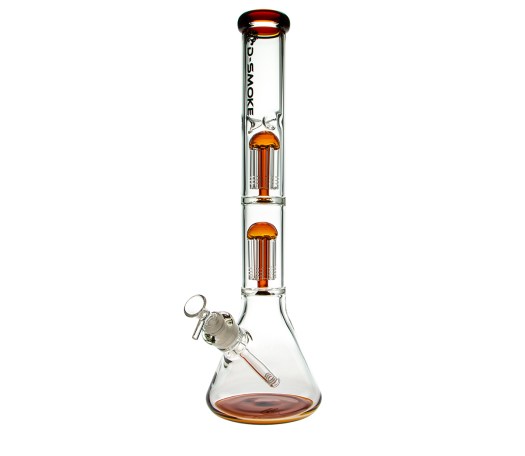 D-SMOKE Oblivion Perc Bong - Amber