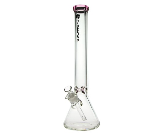 D-SMOKE Pure 9 mm Classic 18 inch Bong - Pink