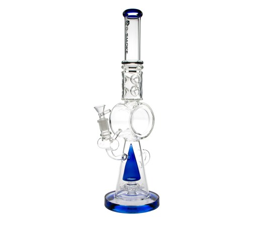 D-SMOKE Ring of Insanity Bong - Blue