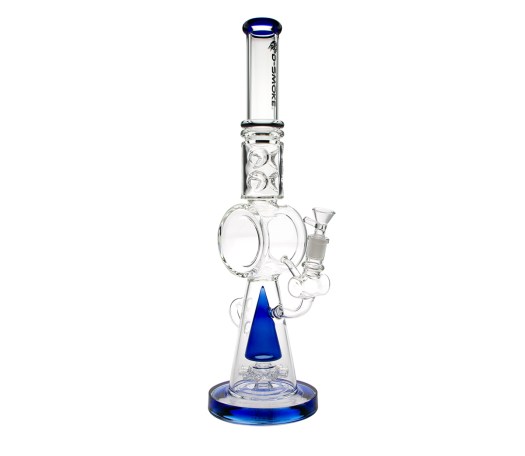 D-SMOKE Ring of Insanity Bong - Blue