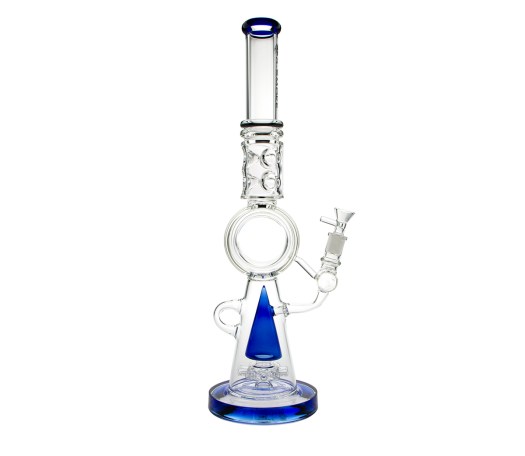 D-SMOKE Ring of Insanity Bong - Blue