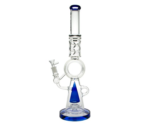 D-SMOKE Ring of Insanity Bong - Blue