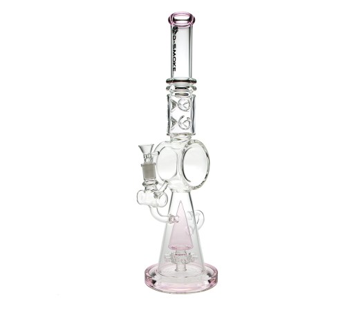 D-SMOKE Ring of Insanity Bong - Pink