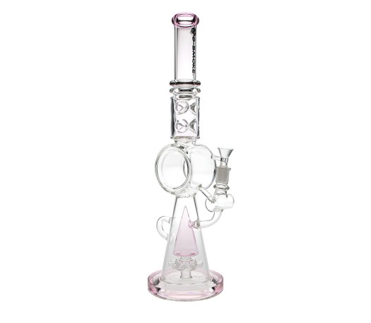D-SMOKE Ring of Insanity Bong - Pink