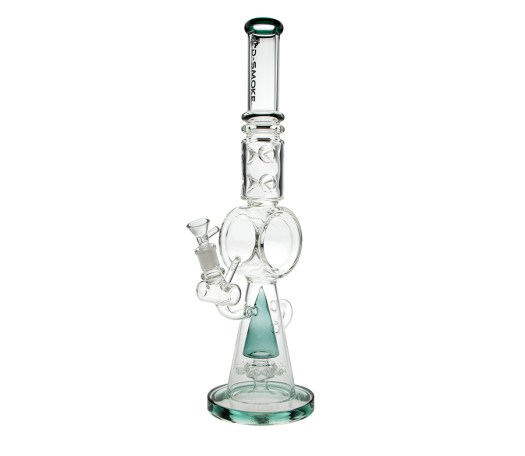 D-SMOKE Ring of Insanity Bong - Teal