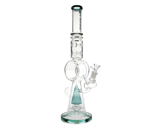 D-SMOKE Ring of Insanity Bong - Teal