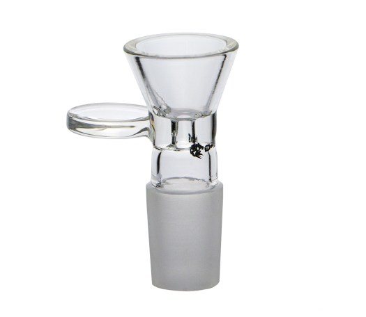 D-SMOKE Thick Glass Bowl - Small Hole 18.8 mm - Waterpijp-bong.nl