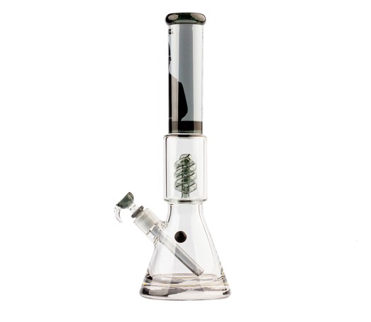 G-Rollz Banksy Graffiti Rude Copper Spiral Perc Bong