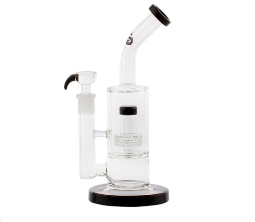 Grace Glass Double Bubble Black 2.0 GGBong - Waterpijp-bong.nl