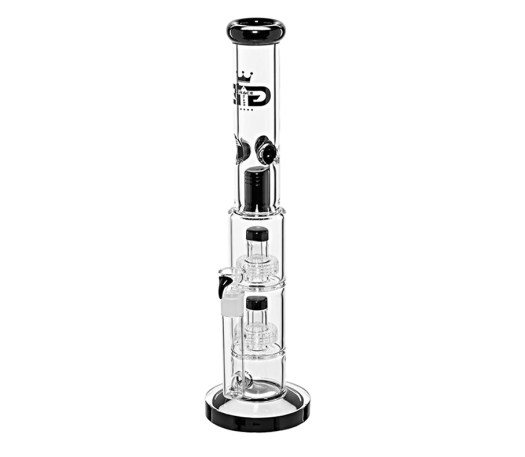 Grace Glass Multi Percolator Bong Black - Waterpijp-bong.nl
