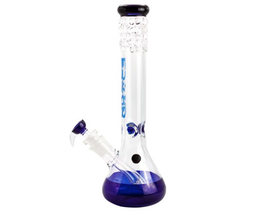 Grace Glass Pearl Glass Bong Blue