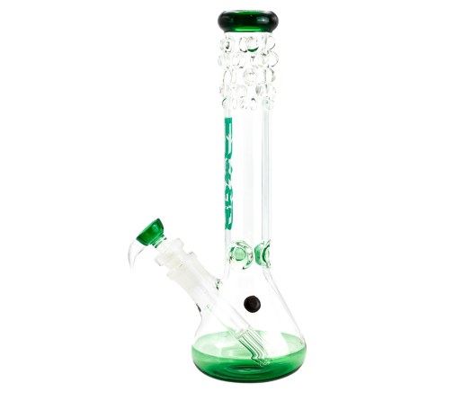 Grace Glass Pearl Glass Bong Green