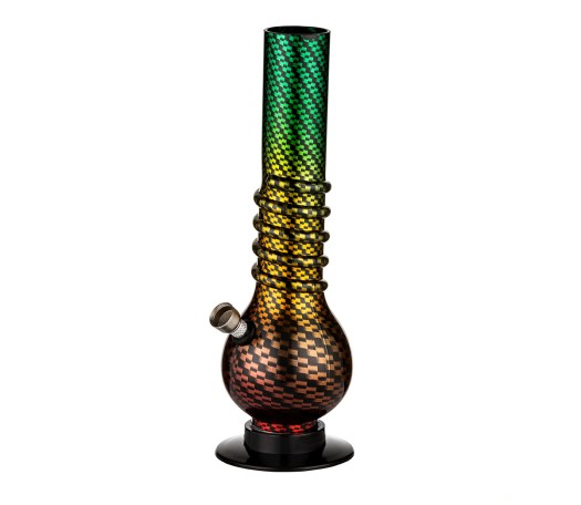 Gradient 4 Color Acryl Bong - 14 cm