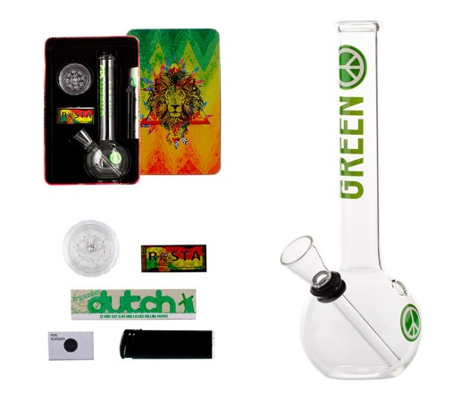 Greenline Zion Lion Giftset - 6 delige Cadeaubox - Waterpijp-bong.nl