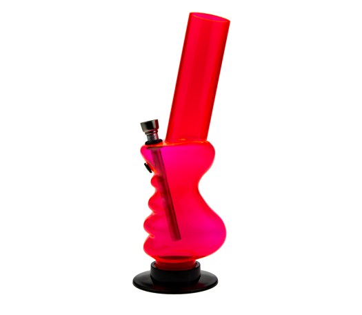 Gripper Acryl Bong Rood 25 cm
