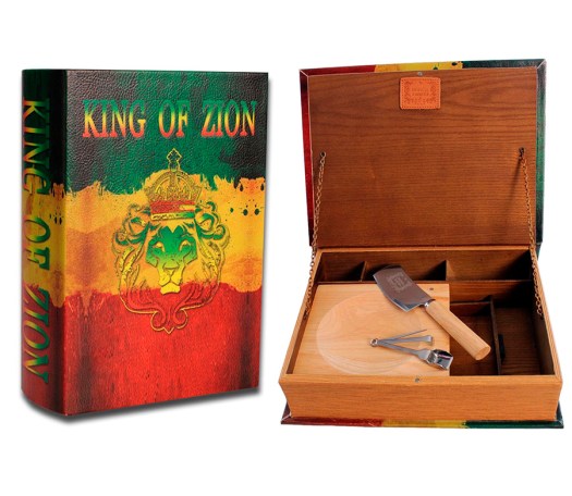 Kavatza Stash Book King of Zion XXL - Waterpijp-bong.nl