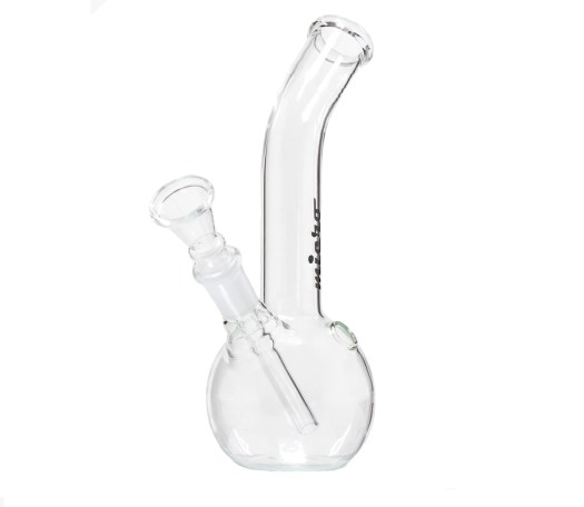Micro Bouncer Saxo Glass Bong 18 cm - Waterpijp-bong.nl
