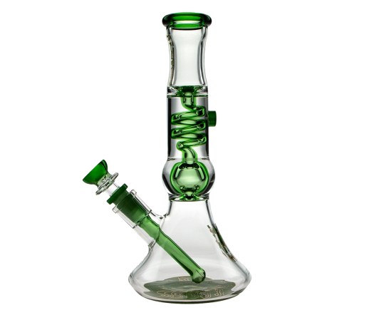 Phoenix CryoSpiral Glycerin Bong - Green
