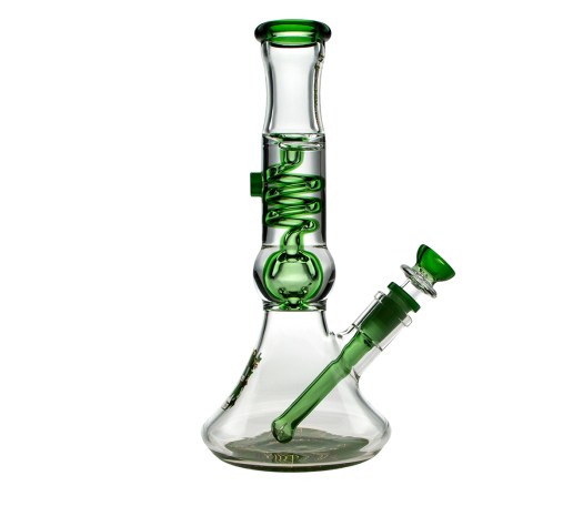 Phoenix CryoSpiral Glycerin Bong - Green