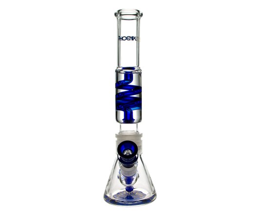 Phoenix Freezable Glycerine Dream Bong - Blue